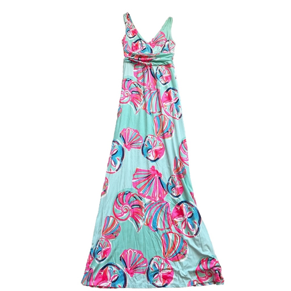 LILLY PULITZER SLOANE MAXI DRESS SIZE XS PRETTY FEMININE DAINTY STYLISH - Picture 7 of 7
